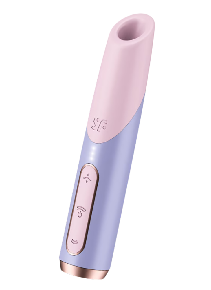 Stimulateur clitoridien de voyage Bold Kiss Satisfyer - CC597873